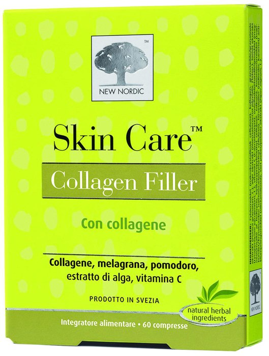 SKIN CARE COLLAGEN FILLER 60 COMPRESSE - Antica Farmacia Ferrari