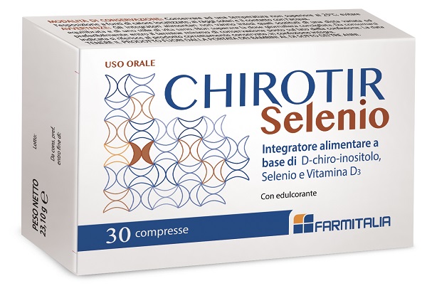 CHIROTIR SELENIO 30 COMPRESSE - Antica Farmacia Ferrari