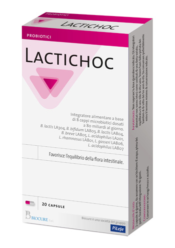 LACTICHOC 20 CAPSULE - Antica Farmacia Ferrari