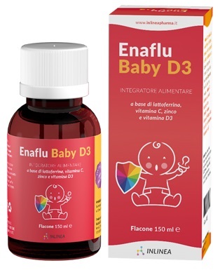 ENAFLU BABY D3 SOLUZIONE ORALE 150 ML - Antica Farmacia Ferrari