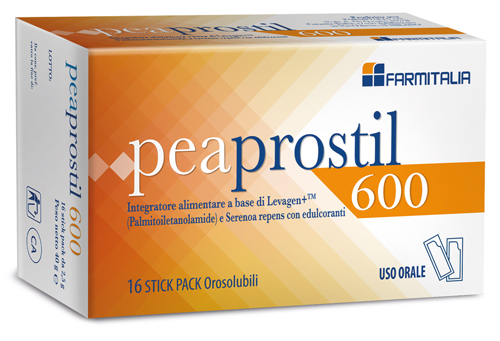PEAPROSTIL 600 16 STICK PACK OROSOLUBILI - Antica Farmacia Ferrari