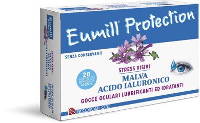 EUMILL PROTECTION GOCCE OCULARI 20 FLACONCINI MONODOSE 0,5 ML - Antica Farmacia Ferrari