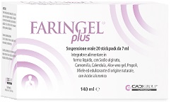 FARINGEL PLUS 20 STICK PACK 7 ML - Antica Farmacia Ferrari