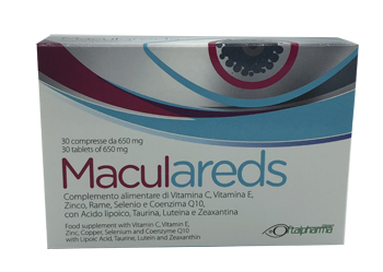 MACULAREDS 30 COMPRESSE DA 650 MG - Antica Farmacia Ferrari