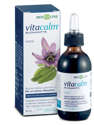 VITACALM BUONANOTTE GOCCE 50 ML - Antica Farmacia Ferrari