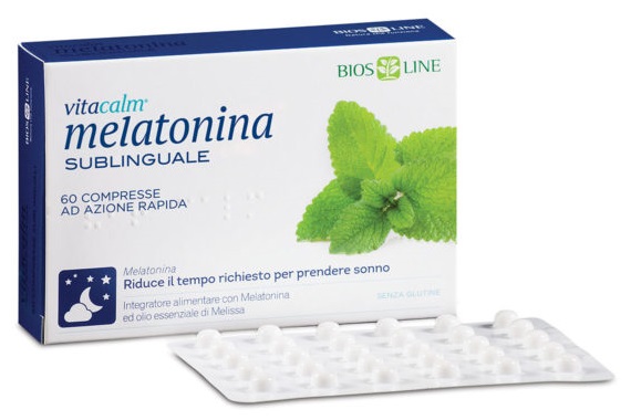 VITACALM MELATONINA 120 COMPRESSE SUBLINGUALI - Antica Farmacia Ferrari