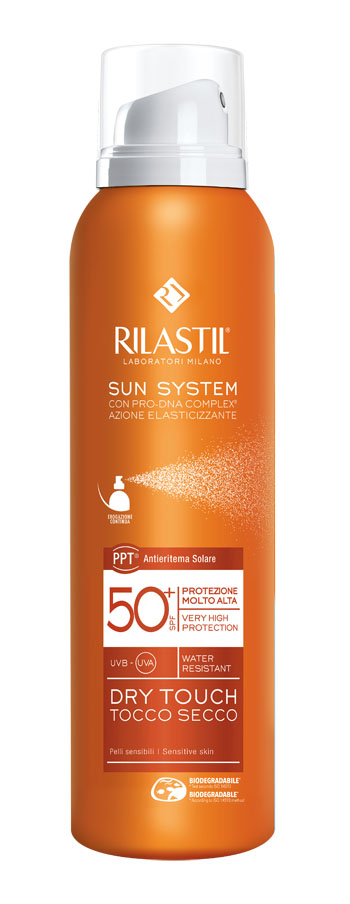 RILASTIL SUN SYSTEM DRY TOUCH SPF 50+ 200 ML - Antica Farmacia Ferrari