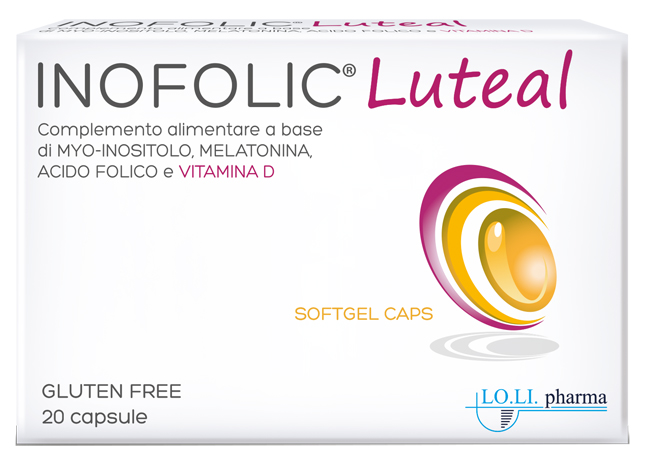 INOFOLIC LUTEAL 20 CAPSULE MOLLI - Antica Farmacia Ferrari