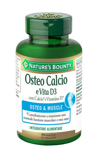OSTEO CALCIO D3 60 TAVOLETTE - Antica Farmacia Ferrari