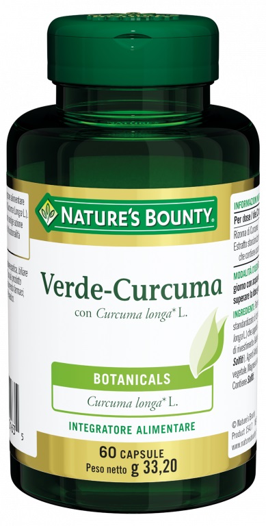 VERDE CURCUMA 60 CAPSULE 33,2 G - Antica Farmacia Ferrari