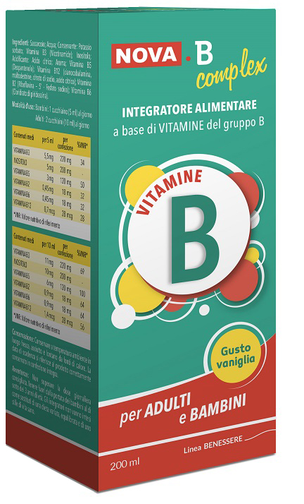 NOVA B SCIROPPO 200 ML - Antica Farmacia Ferrari