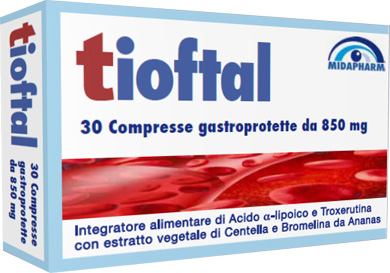 TIOFTAL 30 COMPRESSE GASTROPROTETTE - Antica Farmacia Ferrari