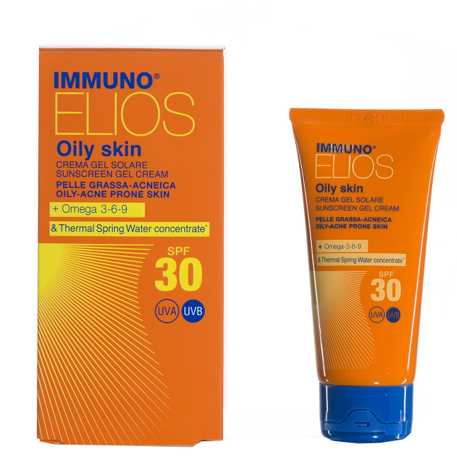 IMMUNO ELIOS OILY SKIN/GEL TOCCO SECCO SPF30 50 ML - Antica Farmacia Ferrari
