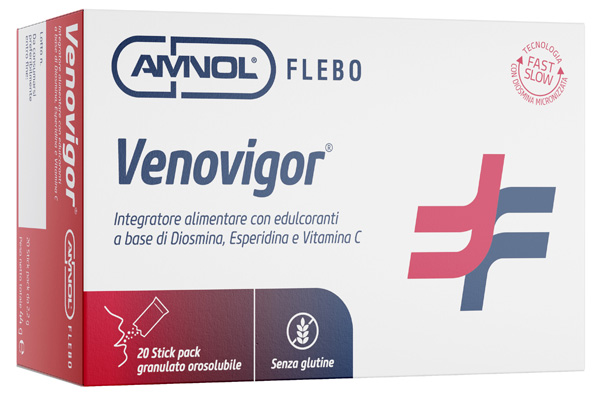 VENOVIGOR 20 STICK PACK GRANULATO OROSOLUBILE - Antica Farmacia Ferrari