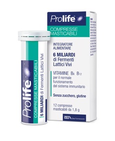 PROLIFE COMPRESSE MASTICABILI INTEGRATORE ALIMENTARE IN TUBETTO CON ASTUCCIO - Antica Farmacia Ferrari