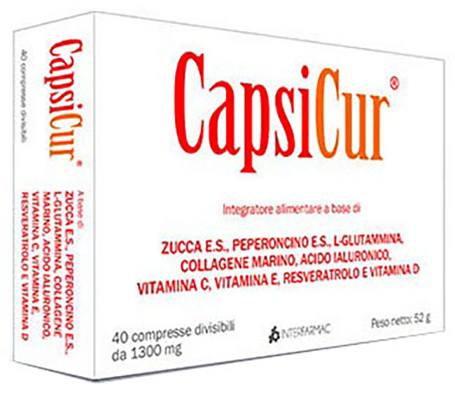 CAPSICUR 40 COMPRESSE - Antica Farmacia Ferrari