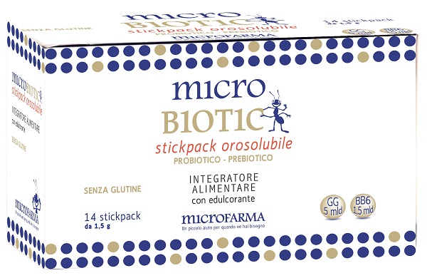 MICROBIOTIC STICK PACK 14 BUSTINE - Antica Farmacia Ferrari