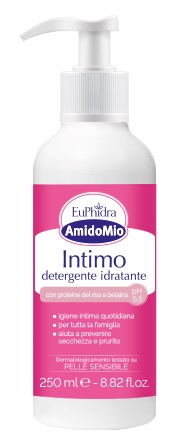 EUPHIDRA AMIDOMIO INTIMO DETERGENTE IDRATANTE 250 ML - Antica Farmacia Ferrari