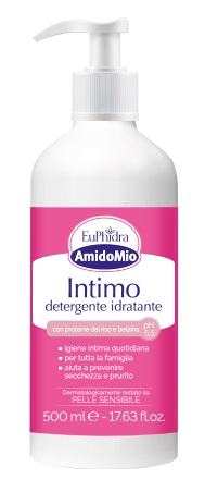 EUPHIDRA AMIDOMIO INTIMO DETERGENTE IDRATANTE 500 ML - Antica Farmacia Ferrari
