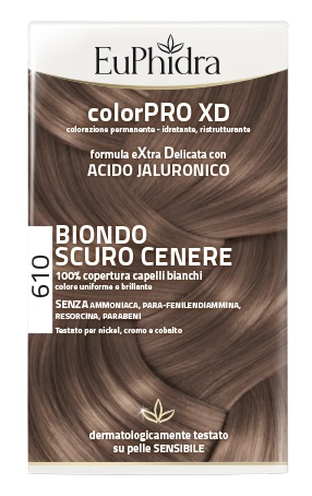 EUPHIDRA COLORPRO XD610 BIONDO SCURO 50 ML - Antica Farmacia Ferrari