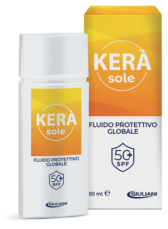 KERA' SOLE FLUIDO PROTETTIVO GLOBALE SPF 50+ 50 ML - Antica Farmacia Ferrari