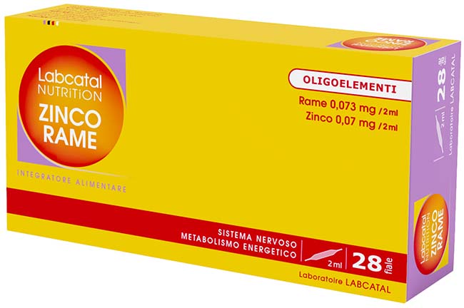 LABCATAL NUTRITION ZINCO RAME 28 FIALE 2 ML - Antica Farmacia Ferrari
