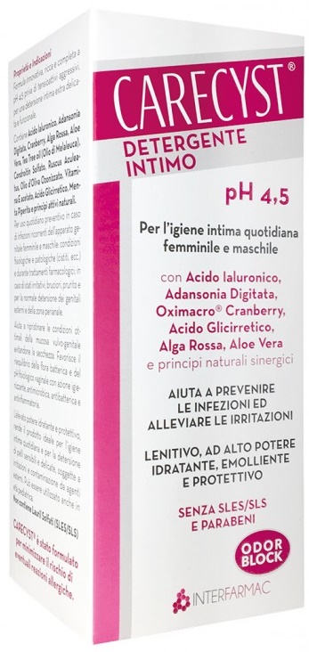 CARECYST INTIMO DETERGENTE 250 ML - Antica Farmacia Ferrari