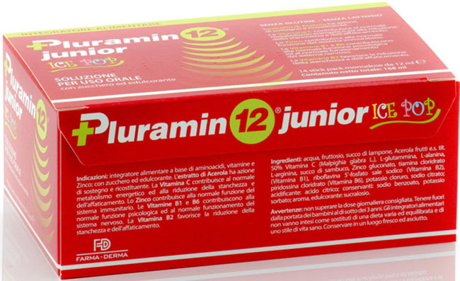 PLURAMIN12 JUNIOR 14 STICK PACK 12 ML - Antica Farmacia Ferrari