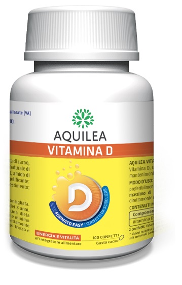 AQUILEA VITAMINA D 100 CONFETTI - Antica Farmacia Ferrari