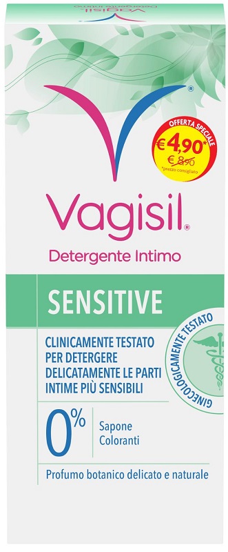 VAGISIL DETERGENTE SENSITIVE 250 ML - Antica Farmacia Ferrari