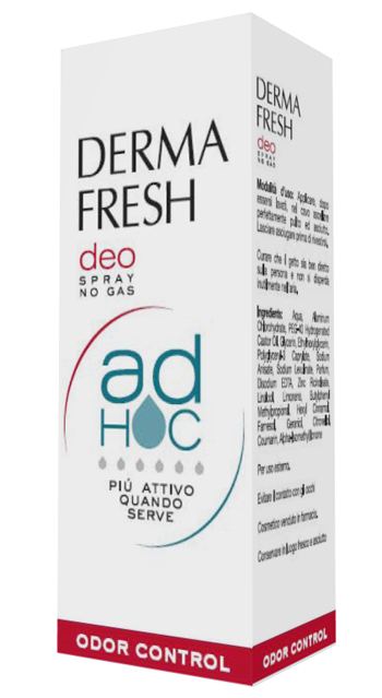 DERMAFRESH AD HOC ODOR CONTROL 100 ML - Antica Farmacia Ferrari