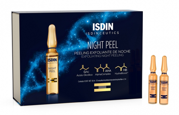 ISDINCEUTICS NIGHT PEEL 10 FIALE 2 ML - Antica Farmacia Ferrari