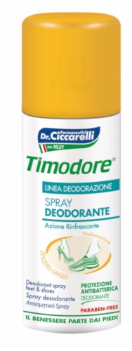 TIMODORE SPRAY DEODORANTE ALLO ZENZERO 150 ML - Antica Farmacia Ferrari