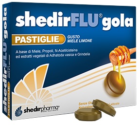 SHEDIRFLU GOLA MIELE/LIMONE 24 PASTIGLIE - Antica Farmacia Ferrari