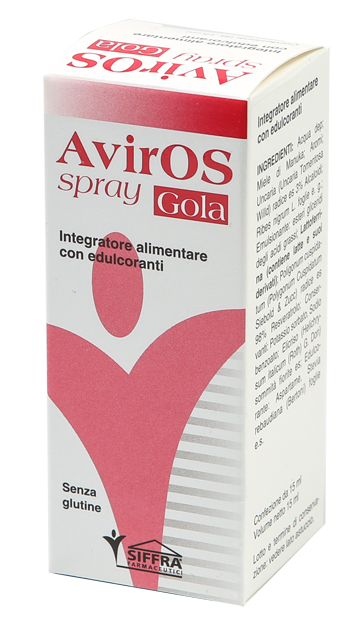 AVIROS SPRAY GOLA 15 ML - Antica Farmacia Ferrari