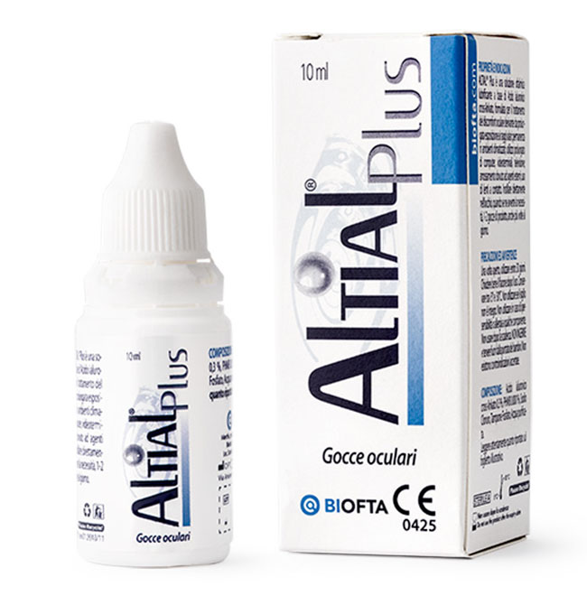 ALTIAL PLUS 10 ML SOLUZIONE OFTALMICA LUBRIFICANTE - Antica Farmacia Ferrari