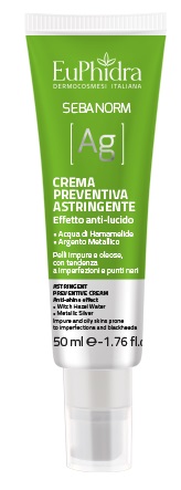 EUPHIDRA SEBANORM AG CREMA PREVENTIVA 50 ML - Antica Farmacia Ferrari