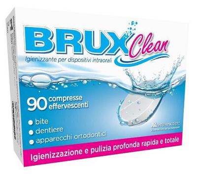 BRUX CLEAN 90 COMPRESSE EFFERVESCENTI - Antica Farmacia Ferrari