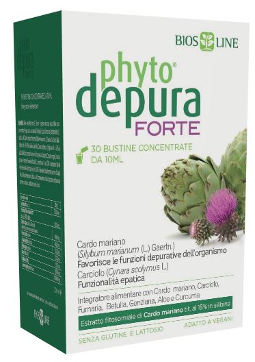 PHYTODEPURA FORTE CONCENTRATO 30 BUSTINE DA 10 ML - Antica Farmacia Ferrari