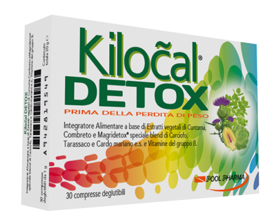 KILOCAL DETOX 30 COMPRESSE - Antica Farmacia Ferrari