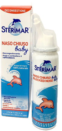 STERIMAR BABY NASO CHIUSO 50 ML - Antica Farmacia Ferrari