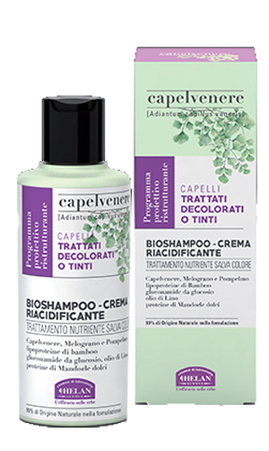 CAPELVENERE BIOSHAMPOO CREMA RIACIDIFICANTE 200 ML - Oltrefarma