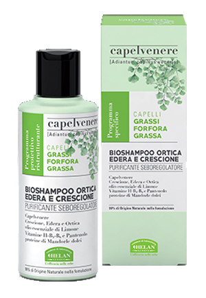 CAPELVENERE BIOSHAMPOO ORTICA EDERA E CRESCIONE 200 ML - Oltrefarma