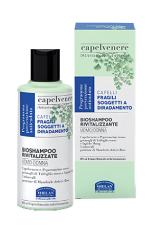 CAPELVENERE BIOSHAMPOO RIVITALIZZANTE 200 ML - Antica Farmacia Ferrari