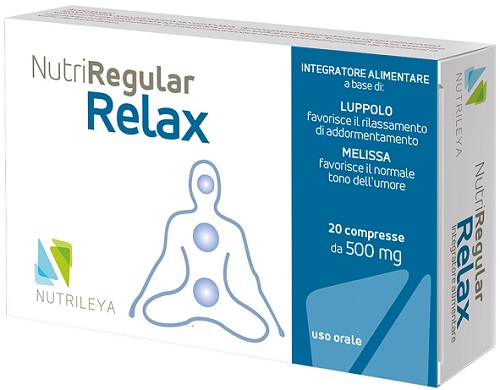 NUTRIREGULAR RELAX 20 COMPRESSE - Antica Farmacia Ferrari