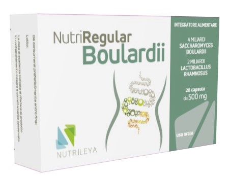 NUTRIREGULAR BOULARDII 20 CAPSULE - Antica Farmacia Ferrari