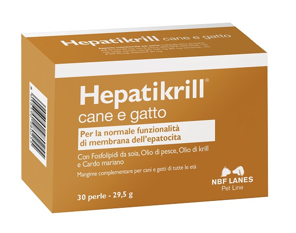 HEPATIKRILL CANI E GATTI BLISTER 30 PERLE - Antica Farmacia Ferrari