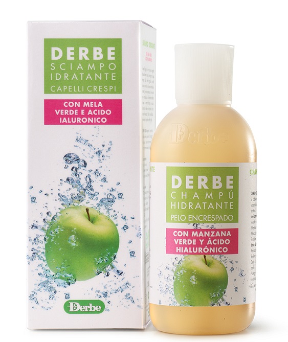 DERBE CAPELLI SCIAMPO IDRATANTE MELA VERDE 200 ML - Antica Farmacia Ferrari