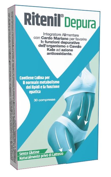RITENIL DEPURA 30 COMPRESSE - Antica Farmacia Ferrari
