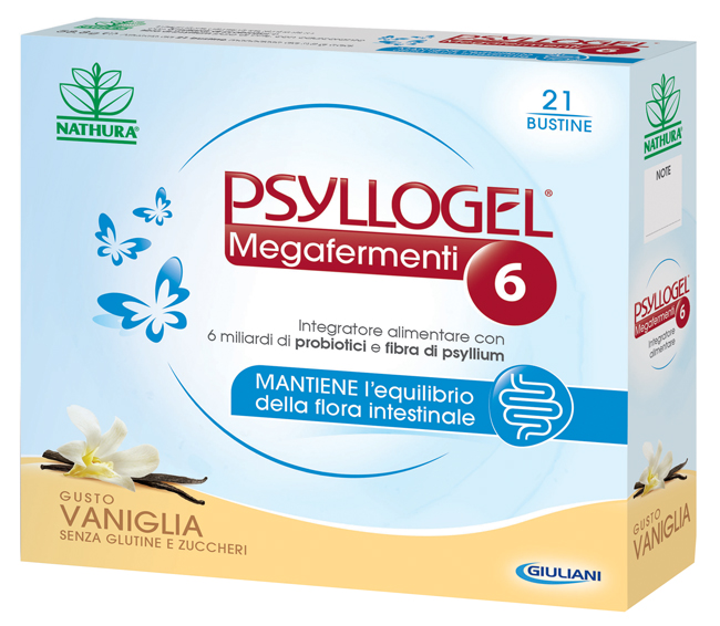 PSYLLOGEL MEGAFERMENTI 6 VANIGLIA 21 BUSTINE - Oltrefarma